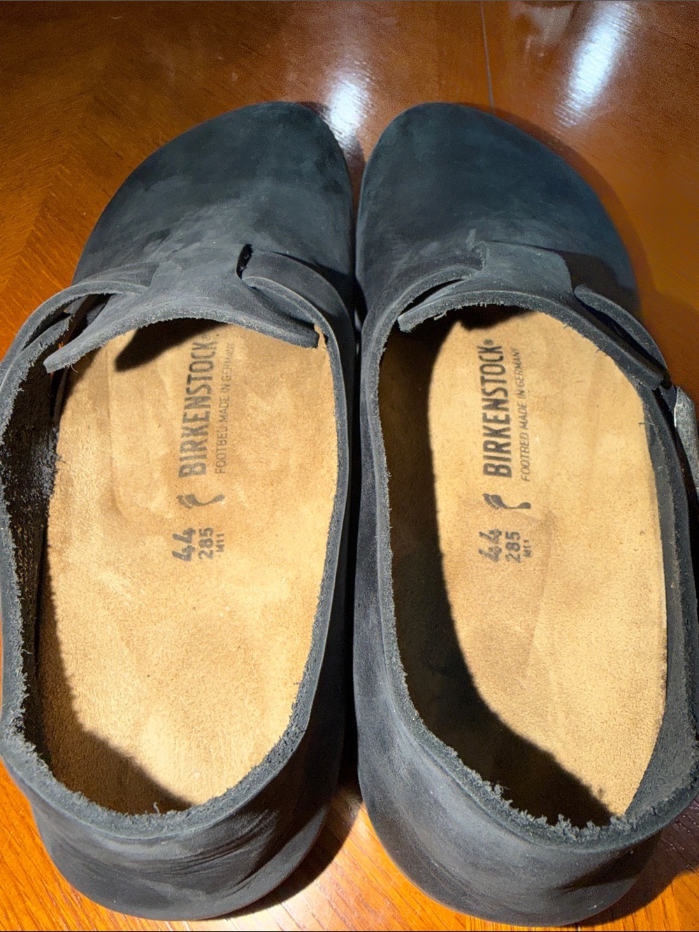 Birkenstock Black Men's Slip-On Clog with Side Buckle Accent - Picture 3 of 6